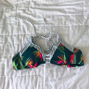 tropical pattern swimsuit NEVER WORN